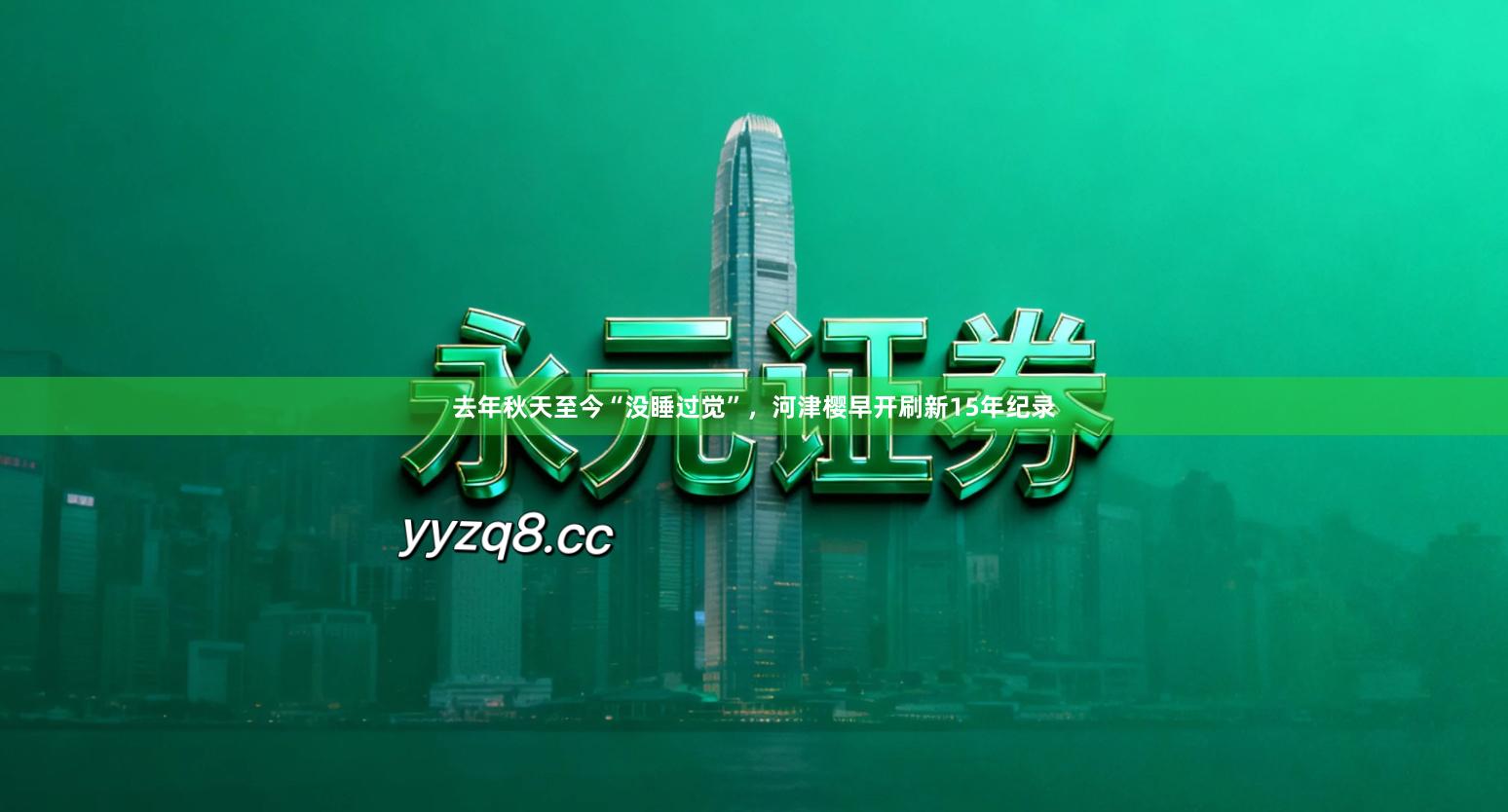 去年秋天至今“没睡过觉”，河津樱早开刷新15年纪录